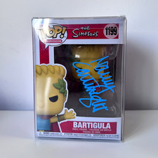 Funko Pop! Simpson - Bart Simpson (Bartigula) #1199 firmado Nancy Cartwright certificado de autenticidad