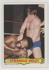 1985 Topps WWF Roddy Piper Junkyard Dog #40 d7j