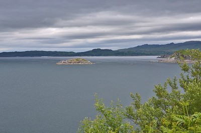 Photo 12x8 Looking over Loch Ailort Bothan Nan Creag The island is Sgeir G c2016