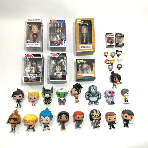 Funko Pops Mixed Lot Loose No Original Packaging DBS Demon Slayer OOB