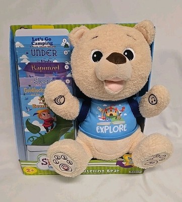 Spark Create Imagine Interactive Learning Bear, Recites 8 Stories, Sings 6 Songs