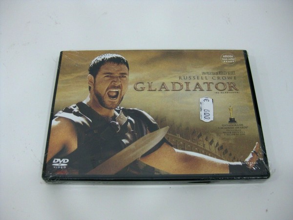 Gladiator DVD Russell Crowe Joaquin Phoenix Connie Nielsen Versiegelt NEU-image