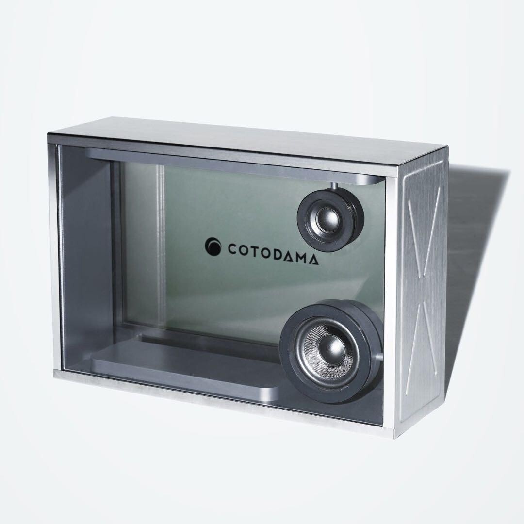Cotodama Lyric Speaker Box LSB-2 Silver Smart Speaker Brand