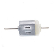 1stk 130 Doppelachsmotor Mikromotor Windturbine Generator weiß Rückenabdeckung