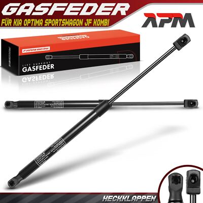 2x Gasfeder Heckklappe Dämpfer 600mm 550N für KIA Optima Sportswagon JF Kombi