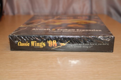 VIP Classic Wings '98 PC-CD Rom, simulatore di espansione aereo e cabina di pilotaggio NUOVO SIGILLO - Foto 5 di 8