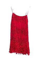 Free People Fringe Above knee & Mini Dress Size S
