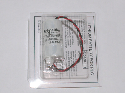 Brand New Schneider Electric Modicon 990XCP98000 PLC Battery 3V Lithium