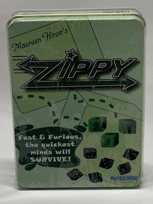 NEW! Zippy Dice Game With Tin ~ Maureen Hiron Playroom Family Game