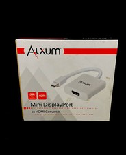 Alxum Mini DisplayPort to HDMI Converter - Plug And Play No Need Install Driver