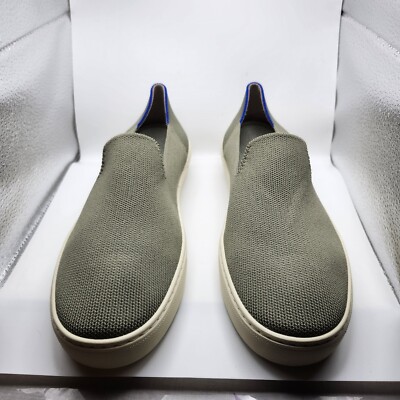 Rothy\'s The Original Slip On Knit Machine Washable Sneaker in Light Olive 9.5 Rothy main image 2