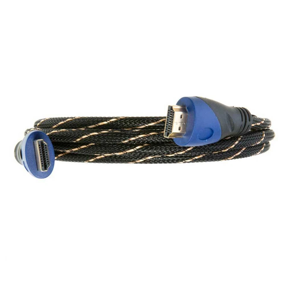 LOTE DE CABLE DE MALLA HDMI 4K Premium 1080P HDTV 3D alta velocidad 60HZ TAMAÑOS 1,5 PIES-50 PIES Foto 4 de 4