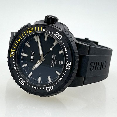 ORIS AquisPro Date Calibre 400, Titan/Kautschuk, Autom., 49,5 mm, Full Set, 2/24