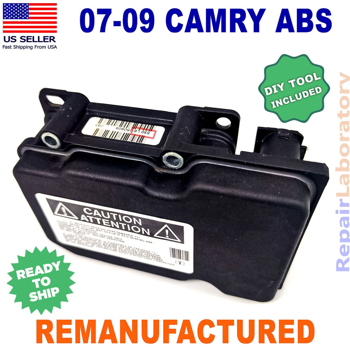 ✓ReBuilt✓ 530 L6 07 08 09 Toyota CAMRY ABS Anti-lock Pump