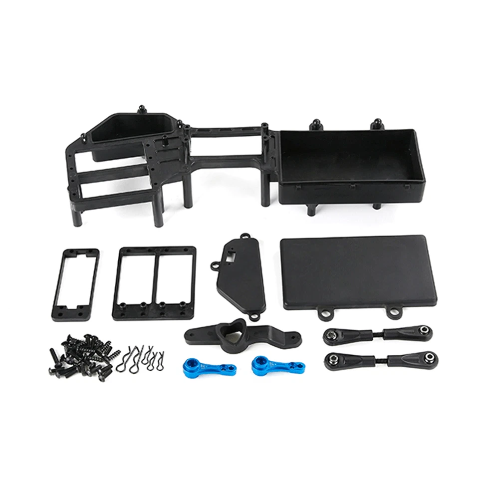 Double Steering Gear Box + 15T/17T Servo Arm set for Losi 5ive-t RV LT V5 XLT - Image 3 of 4