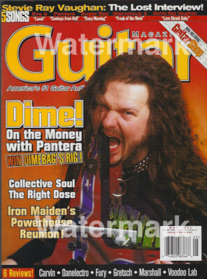 GUITAR MAGAZINE MAY 1999 DIMEBAG DARRELL PANTERA MAIDEN SRV COLLECTIVE SOUL