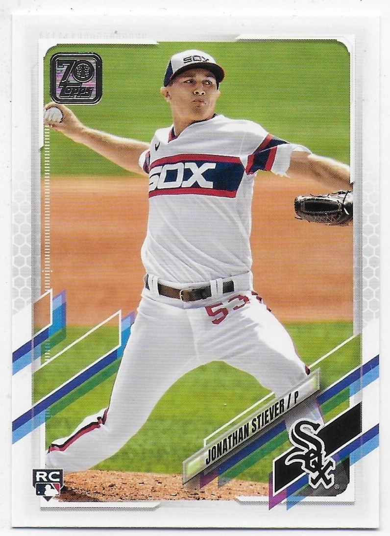 2021 Topps #528 Jonathan Stiever RC - Chicago White Sox
