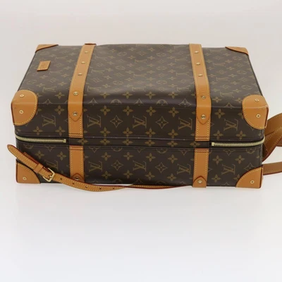 LOUIS VUITTON Monogram Soft Trunk Backpack MM Trunk M44749 LV Auth 