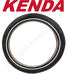 16 inch white bike tire