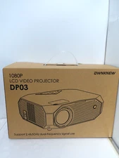 Ownknew 1080P LCD Video Projector DP03, New