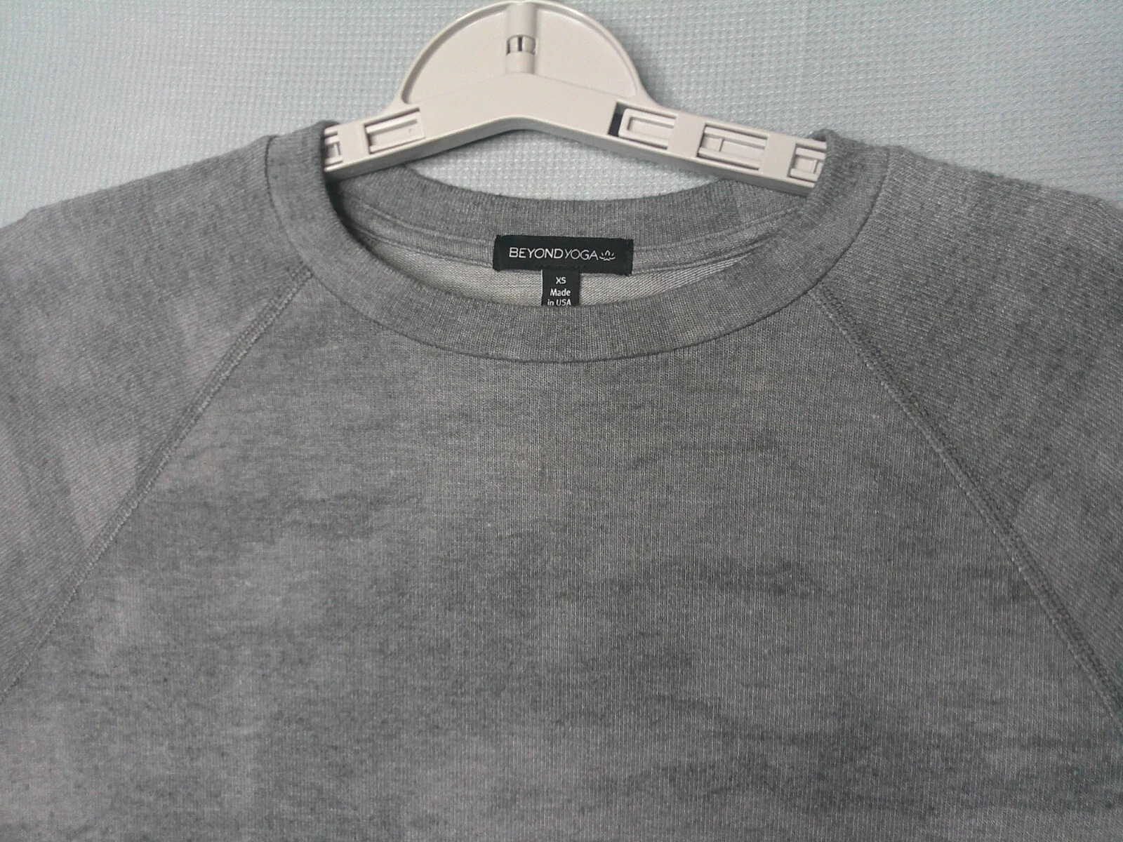 beyond-yoga hacci raglan all over aop usa made sweatshirt