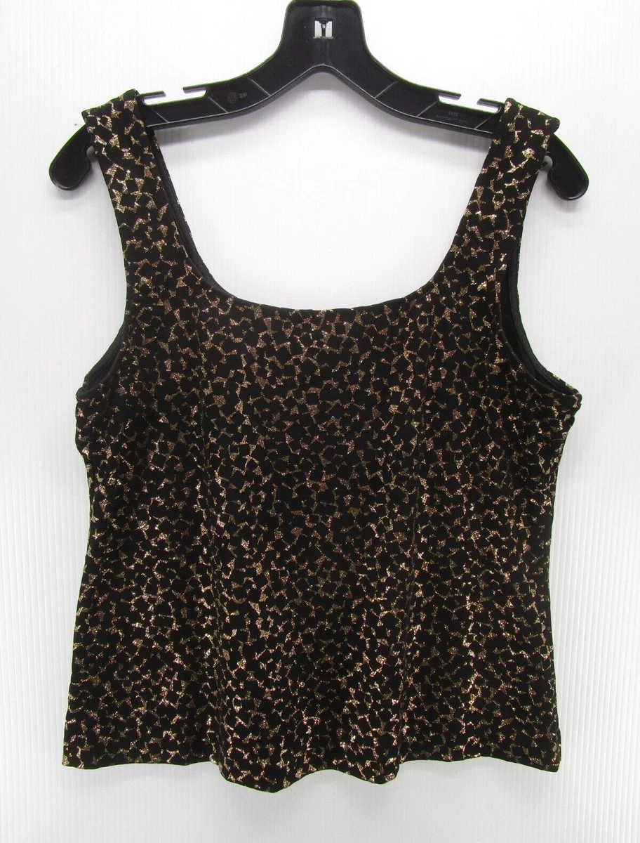 glitter black blouse