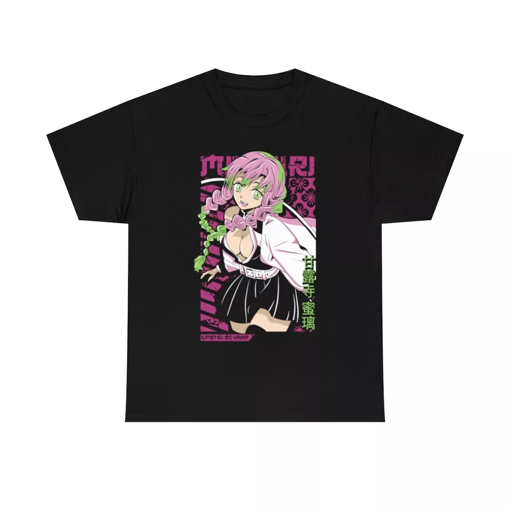 Mitsuri Kanroji Demon Slayer T-Shirt Demon Slayer,Mitsuri,Anime,Nezuk All  Size