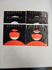45 RPM 7" RECORD SLEEVES CO. SLEEVE 6 PACK SEE PHOTOS - Elektra  SLV63 