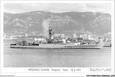 AHFP7-BATEAUX DE GUERRE MARINE CARTE PHOTO-0648 - ITALIE - VIRGINO FASAN -