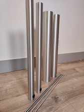 Canton Ls 850 Loudspeaker Stand Brushed Aluminum Demo German