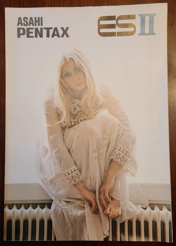Vintage 1970s ASAHI PENTAX ES II Sales Brochure NEW!!! 06111 JAPAN ES 2 Camera