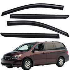For 2008-2010 Honda Odyssey Tape-on Rain Guard Window Visor Side Wind Deflector