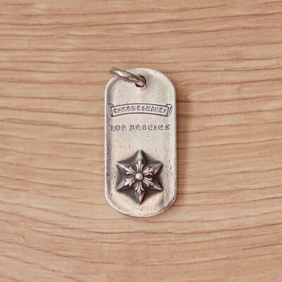 Chrome Hearts Raised Star Dog Tag - Los Angeles Exclusive | eBay Chrome Hearts Raised Star Dog Tag - Los Angeles Exclusive | eBay