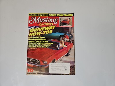 MUSTANG & FORDS Magazine July 1993 Special Driveway How-Tos New Resto Parts 5.0