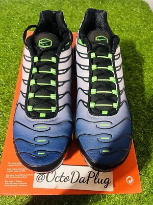 Size 11 - Nike Air Max Plus Icons - Black Scream Green for sale