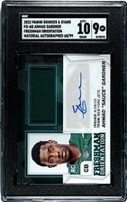 2022 Rookies & Stars #FO-AG Ahmad Sauce Gardner Freshman Orientation RPA SGC 9MT