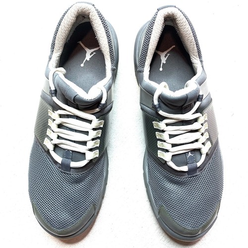 Air Jordan 2010 Alpha Trunner Shoes Men Size 8.5 Used 407582 007 Cool Grey - Picture 10 of 11