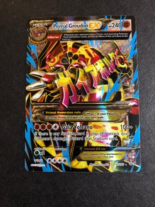 Details About Pokemon Card Primal Groudon Ex 151160 Primal Clash Full Art Ultra Rare Mint Wow