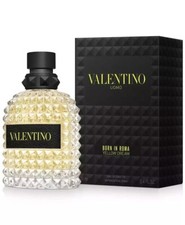 Uomo Born In Roma Yellow Dream by Valentino For Men 3.4 OZ / 100 ML New in Box