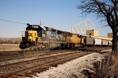 Vtg 2006 Train Slide 8889 CSX Engine Walbridge OH X7M198 | eBay
