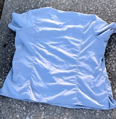 Workwear Cherokee Zページ Scrub eBay | Gray 3XL 93643 RN# Top イヤホン