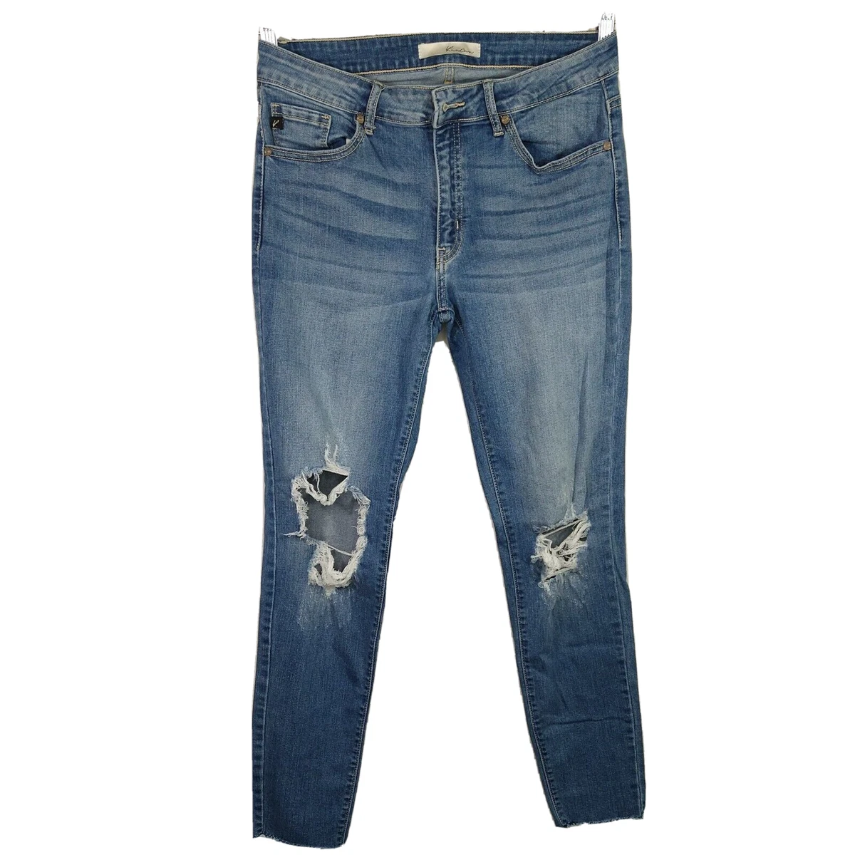 Frayed raw hem best sale jeans