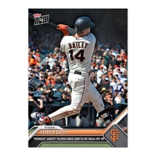Patrick Bailey - 2023 MLB TOPPS NOW Card 703 RC