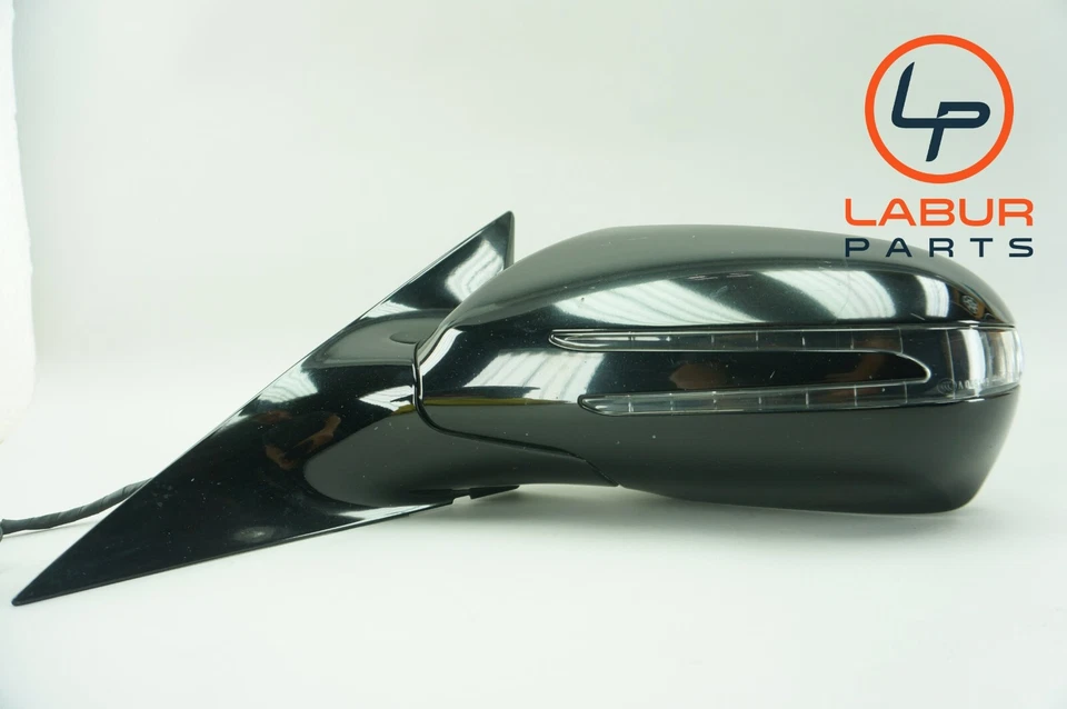 Espejo retrovisor delantero izquierdo lado conductor negro mercedes clase slk r171 09-11 c1606 Foto 2 de 4