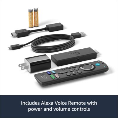 Fire TV Stick 4K Max streaming device Wi-Fi 6 Alexa Voice Remote