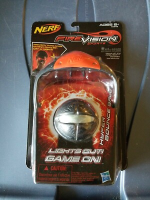 NEW in Package NERF Firevision Hyper Bounce Ball and Red Firevision Frames! | eBay