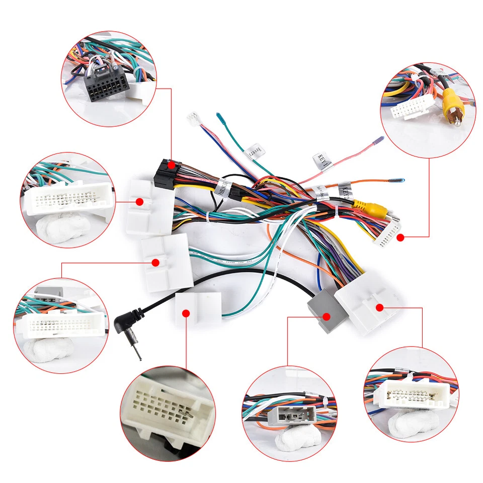 Android 13.0 CarPlay Car Radio Stereo for Nissan Rogue 2014-2018 X-Trail Qashqai - Imagem 4 de 4