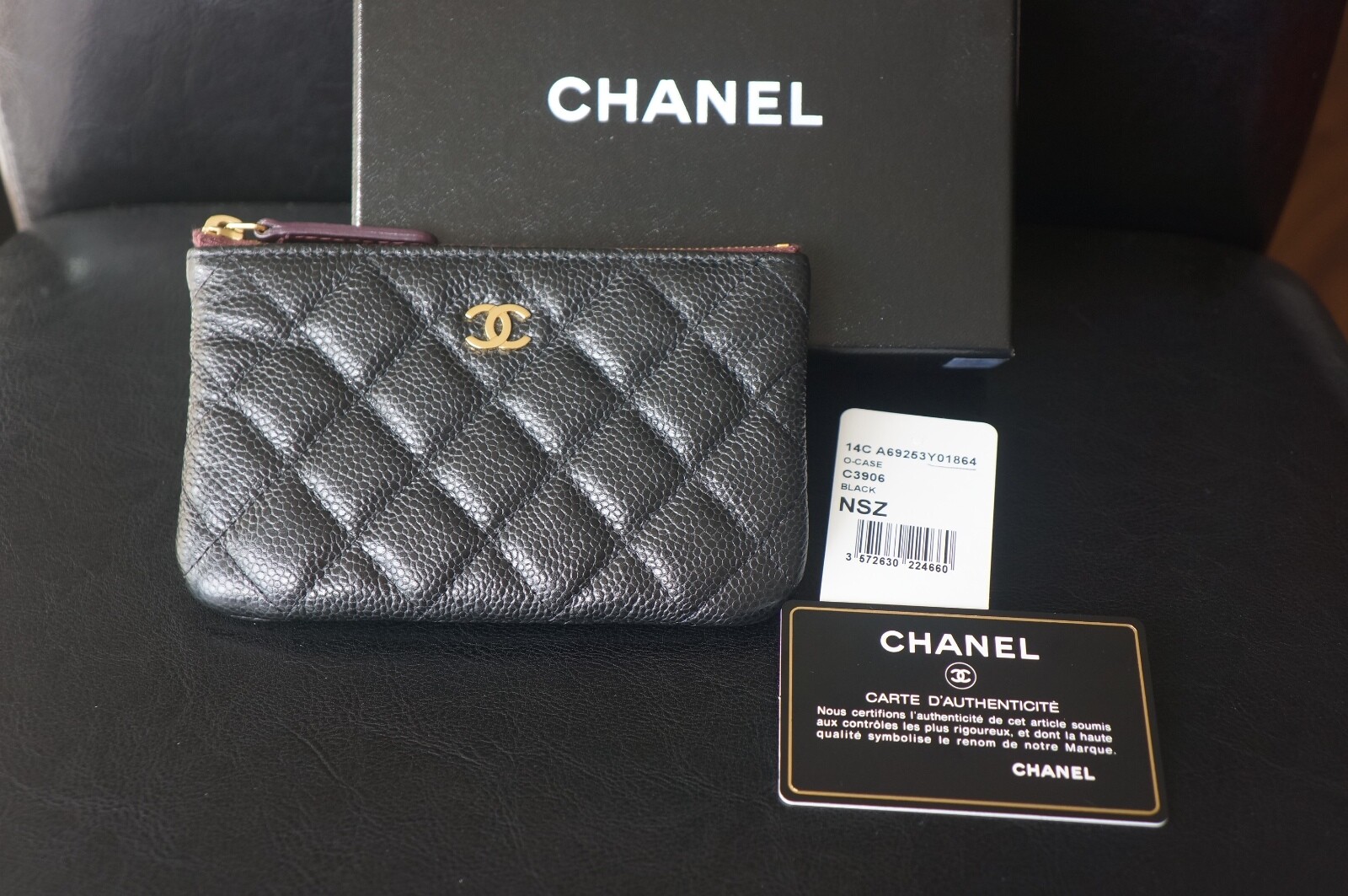 chanel small pouch