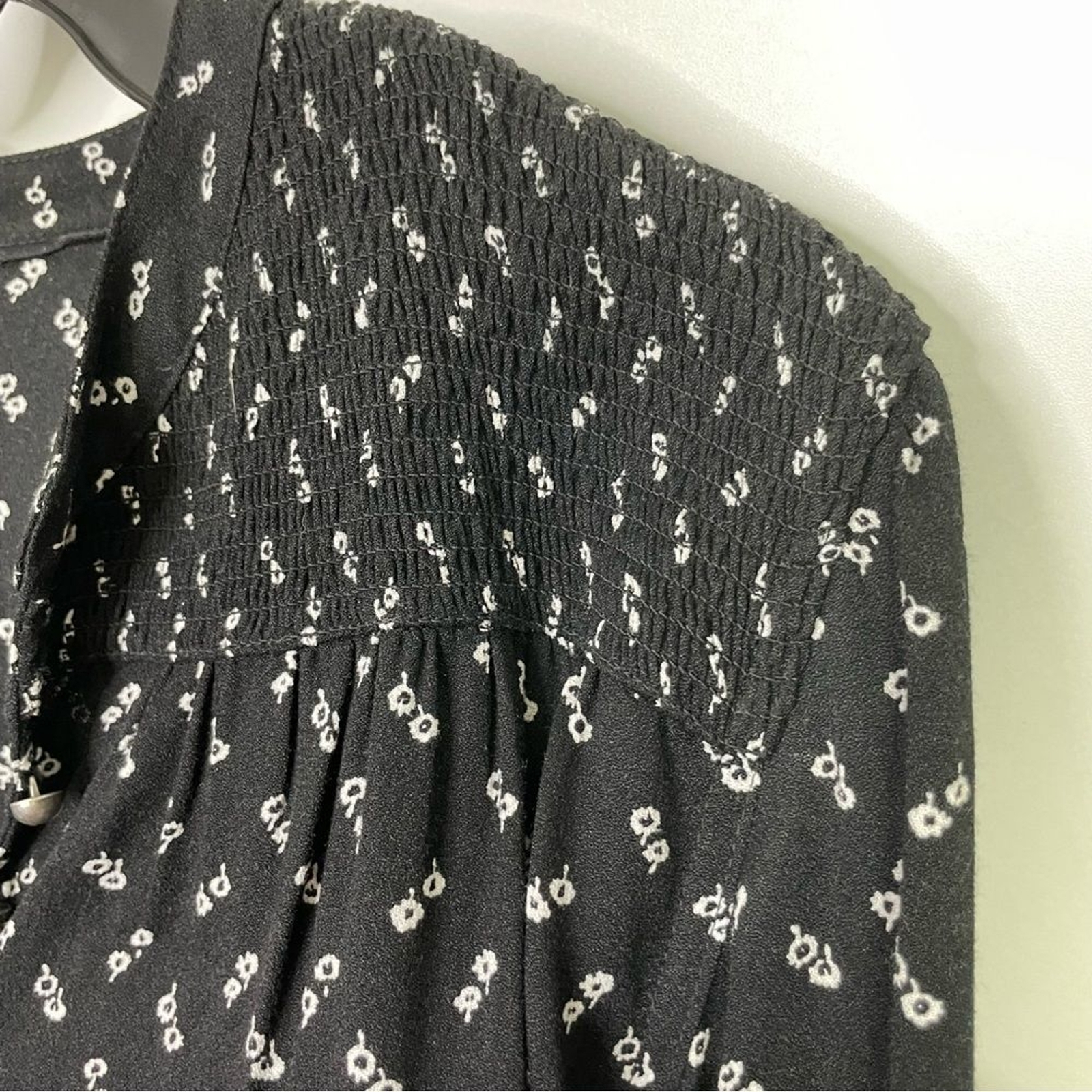 Current Elliott Willow Long Sleeve Pattern Dress 2 - image 9