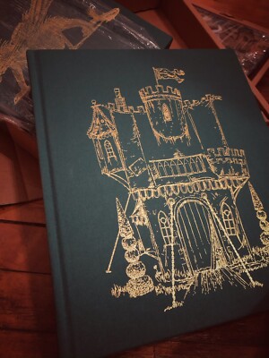 UK 1st PRINT DELUXE ILLUSTRATED Harry Potter Goblet of Fire J.K. Rowling-SIGNED!